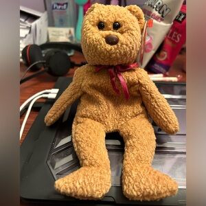 Curly Beanie Baby with Errors